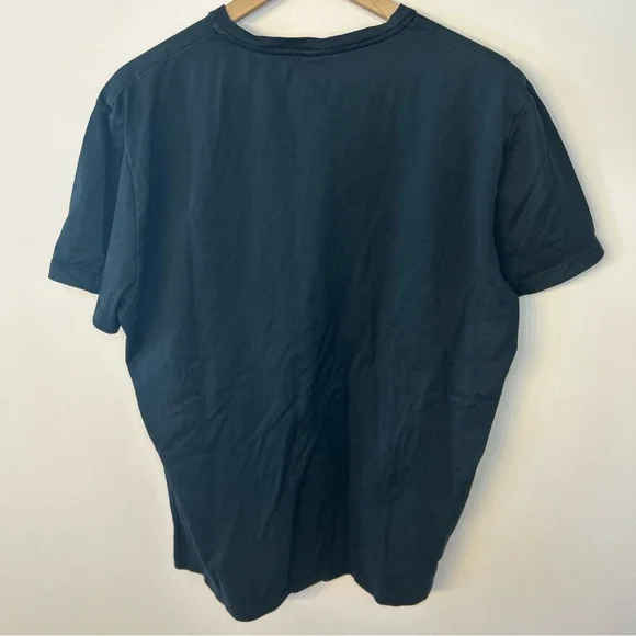 Lacoste Men’s Black 100% Cotton V Neck Short Sleeve T-Shirt, Size 7 (2XL) - Picture 9 of 14